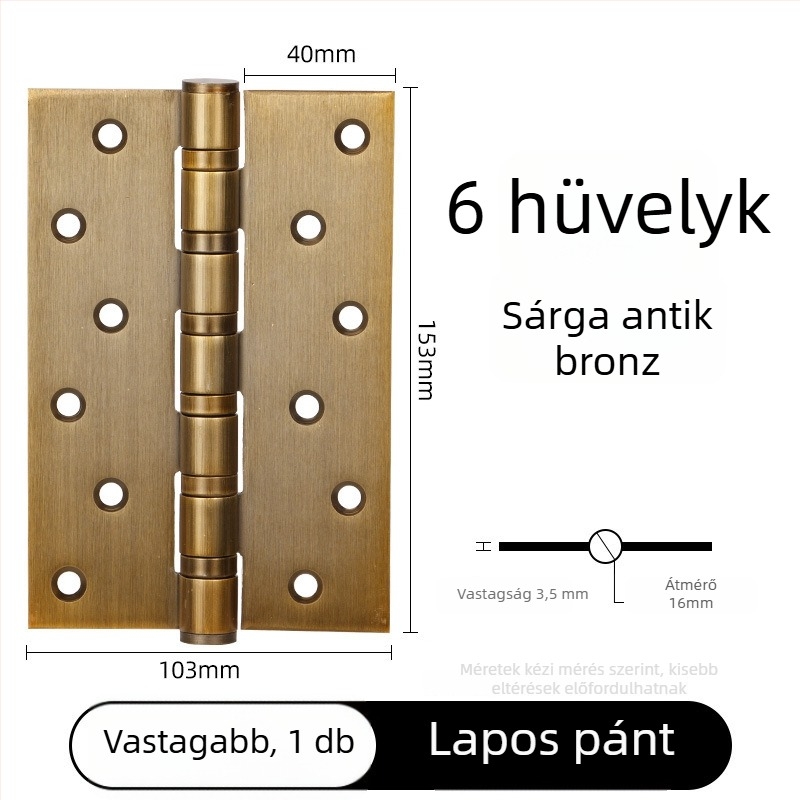 Beiming rozsdamentes acél ajtópántok, masszív kivitel, lapos nyitású kialakítás, elektroplatolt felület, modern minimalist stílus