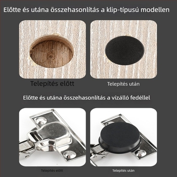 Műanyag pántlyuk dugó – modell 55, ruhásszekrényhez, modern minimalist stílus