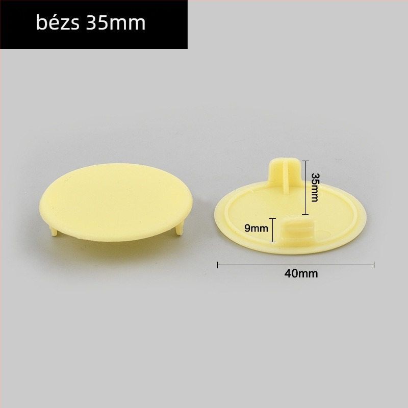 Műanyag pántlyuk dugó – modell 55, ruhásszekrényhez, modern minimalist stílus