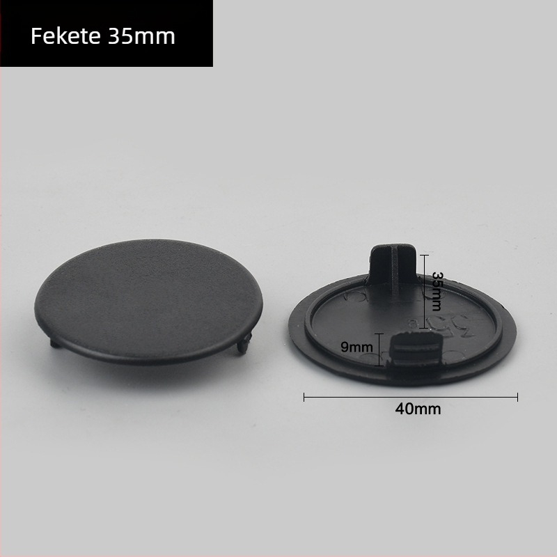Műanyag pántlyuk dugó – modell 55, ruhásszekrényhez, modern minimalist stílus