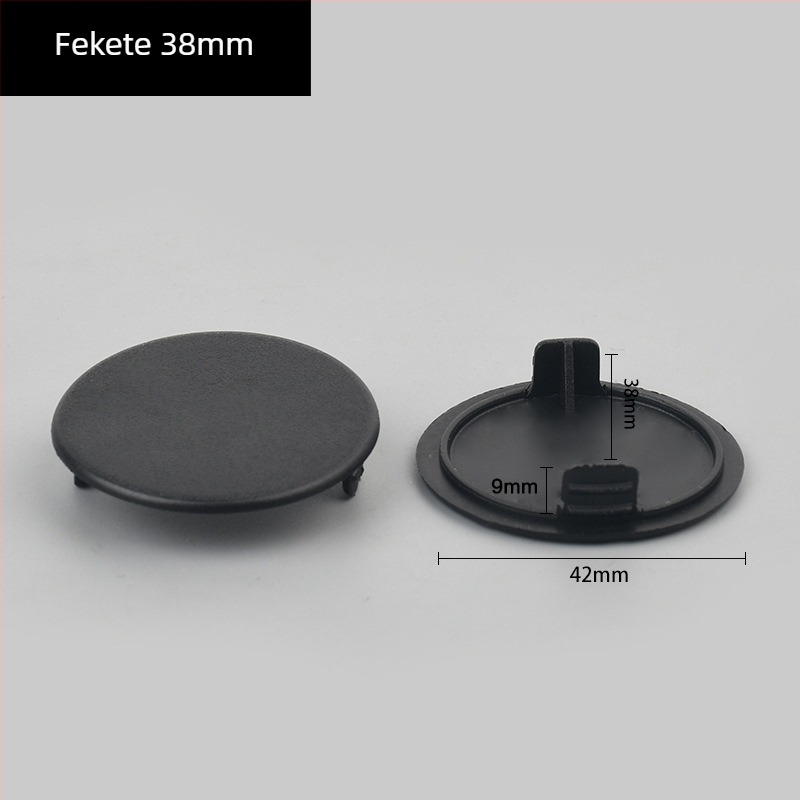 Műanyag pántlyuk dugó – modell 55, ruhásszekrényhez, modern minimalist stílus