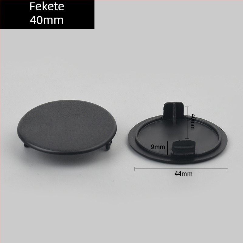 Műanyag pántlyuk dugó – modell 55, ruhásszekrényhez, modern minimalist stílus