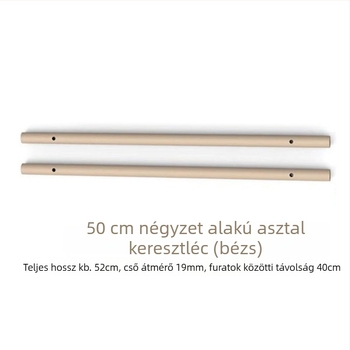 Összecsukható kempingasztal panellel – tartókeret és kereszgerenda, szénacél kivitel