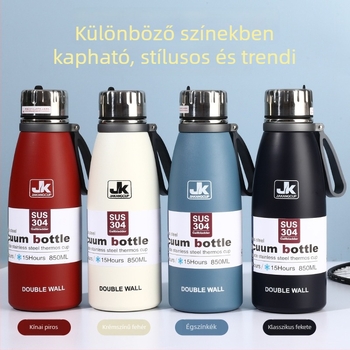 340 ml kétszeres falú rozsdamentes acél vákuum-szigetelt palack Coca-Cola forma, szabadtéri sportos vízpalack, hordozható