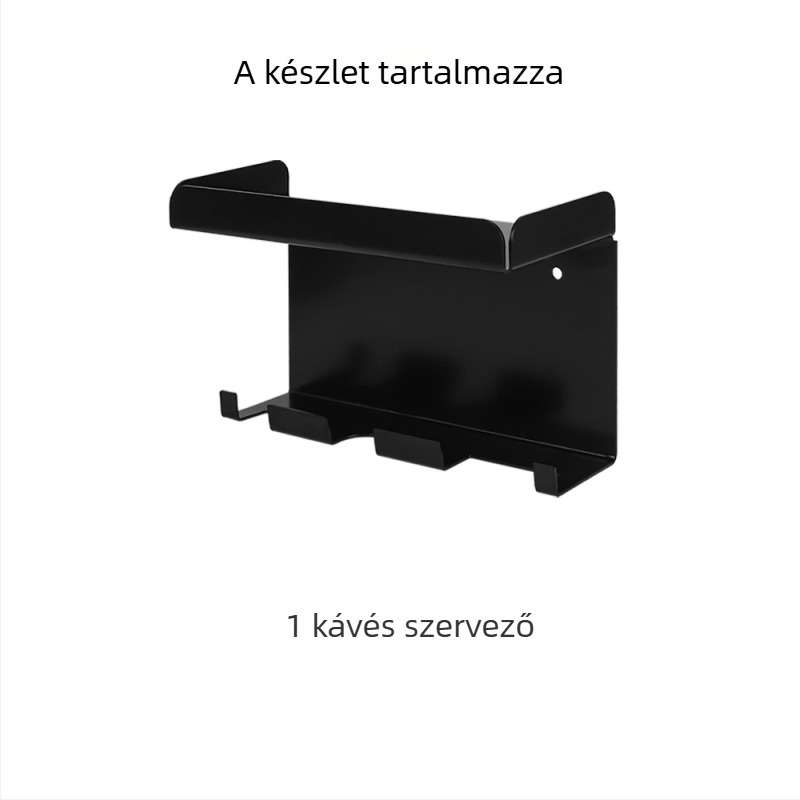 Bár kávészkészlet-tároló állvány, multifunkcionális rendszerező, vasból, modern egyszerű stílus, alkalmas étteremhez, otthonhoz és kávézóhoz