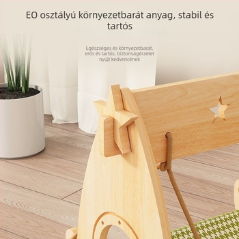 Macska fészek – függőhálós ágy, faanyagból, minden évszakra, melegen tart