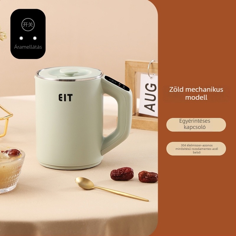 Far Light Elektromos Egészséges Teás Pohár, 800 ml, 300 W, beépített fűtőlap, 1–2 személyre