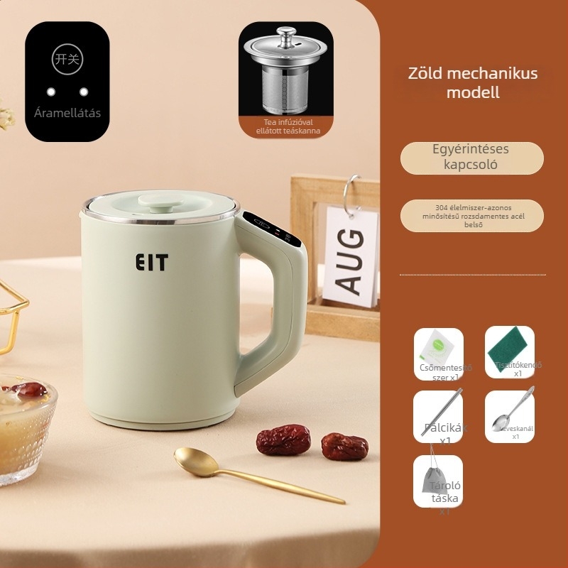 Far Light Elektromos Egészséges Teás Pohár, 800 ml, 300 W, beépített fűtőlap, 1–2 személyre