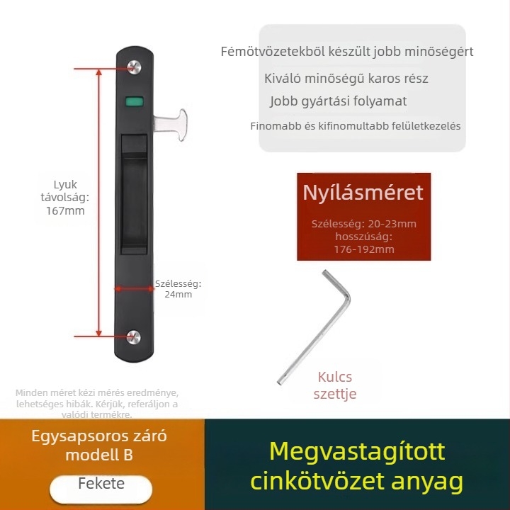 Crescent zár, modell Mc g suo, anyag Regular Fit, márka Strength, modern minimalist stílus