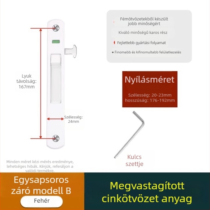 Crescent zár, modell Mc g suo, anyag Regular Fit, márka Strength, modern minimalist stílus