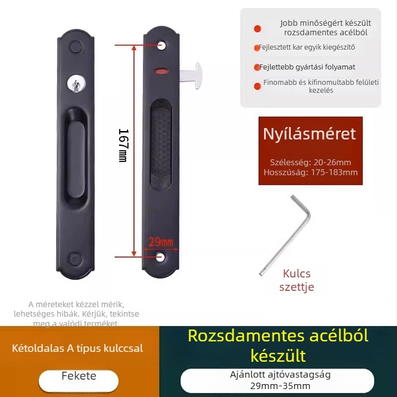 Crescent zár, modell Mc g suo, anyag Regular Fit, márka Strength, modern minimalist stílus