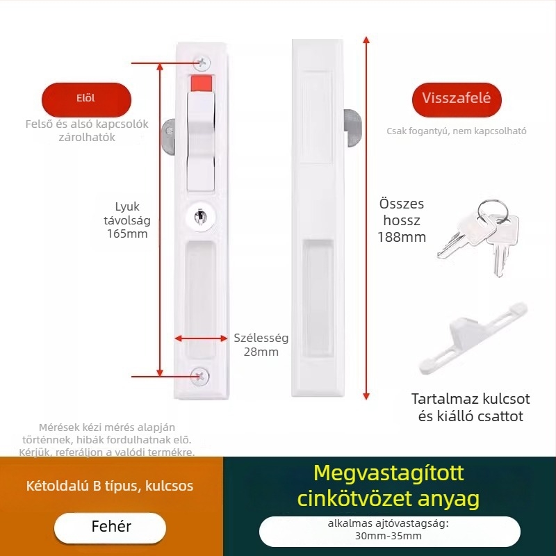 Crescent zár, modell Mc g suo, anyag Regular Fit, márka Strength, modern minimalist stílus