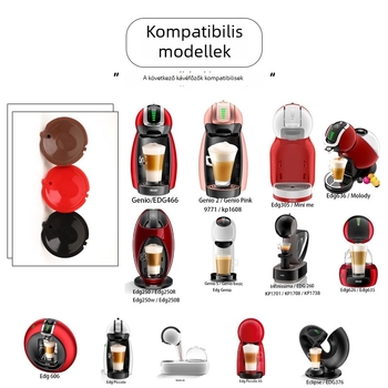 Nestlé Dolce Gusto kávéfőzőkhöz kompatibilis, tölthető és újrahasználható kapszulahéjak