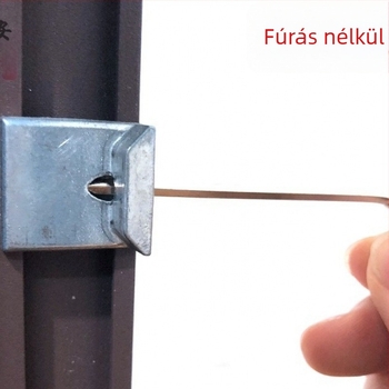 Ajtó- és ablakzár hardverkészlet – cink ötvözet, modell Q001, modern minimál stílus