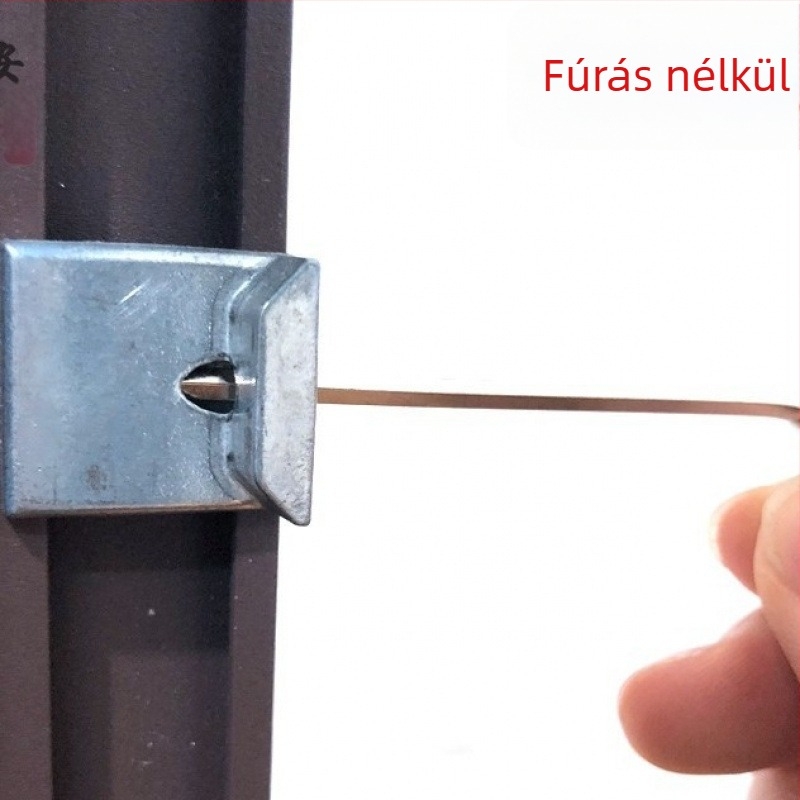 Ajtó- és ablakzár hardverkészlet – cink ötvözet, modell Q001, modern minimál stílus