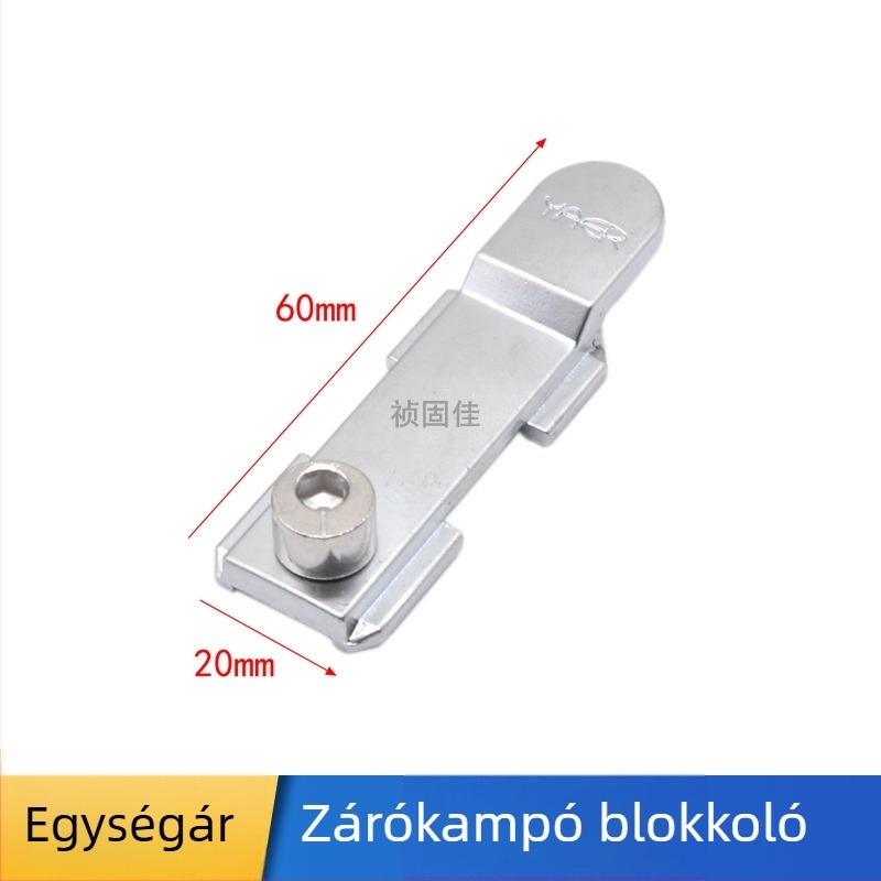 Ajtó- és ablakzár hardverkészlet – cink ötvözet, modell Q001, modern minimál stílus