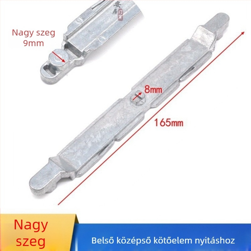 Ajtó- és ablakzár hardverkészlet – cink ötvözet, modell Q001, modern minimál stílus