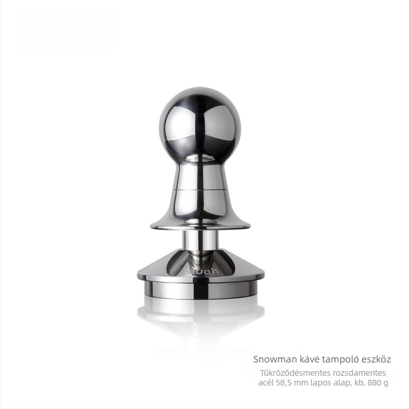 Espresso tamper — 304 rozsdamentes acél, egyszerű stílus, prémium minőség