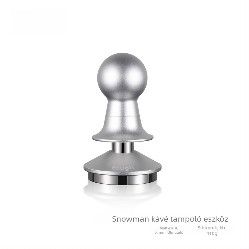 Espresso tamper — 304 rozsdamentes acél, egyszerű stílus, prémium minőség