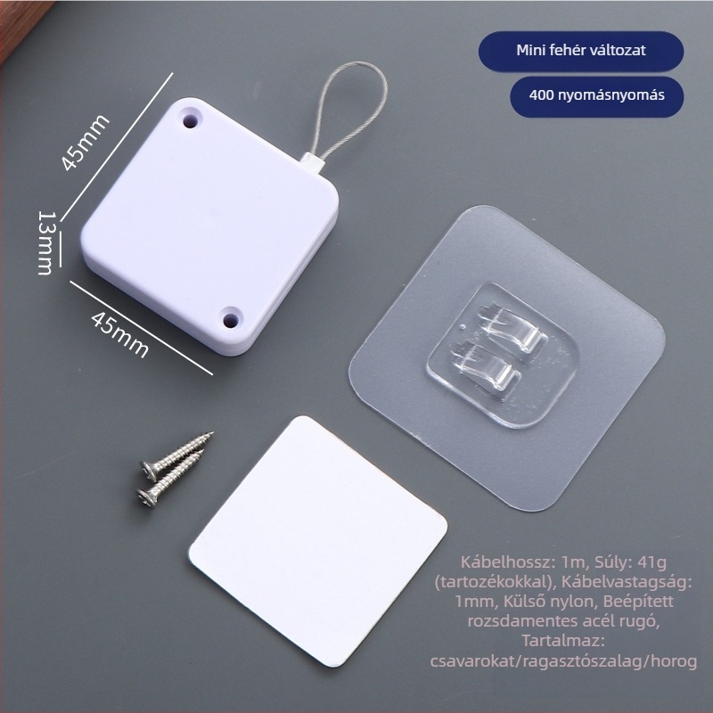 Húzós ajtócsukó — automatikus, műanyag, Zhujiang, modern minimál dizájn