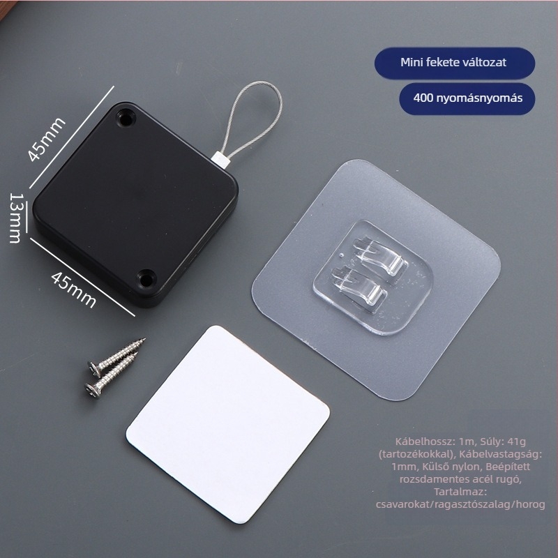 Húzós ajtócsukó — automatikus, műanyag, Zhujiang, modern minimál dizájn