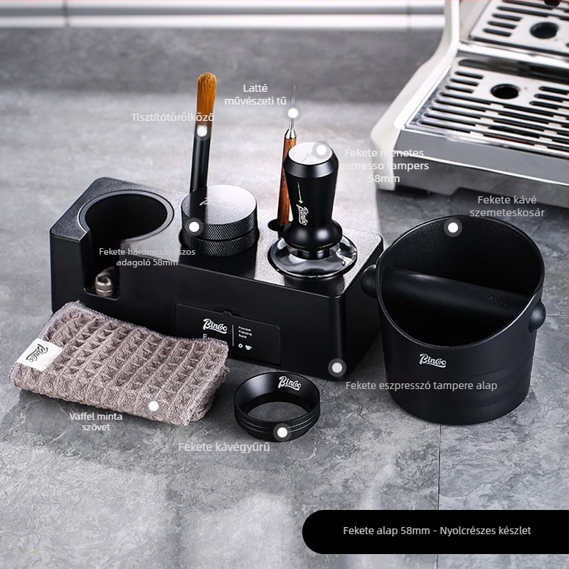 Kávétamper készlet (3 darab) — ABS anyag, Amerikai stílus, prémium minőség, irodai vagy otthoni használatra