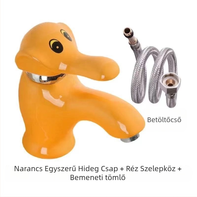 Meleg- és hideg vizet szolgáló mosdócsap, kerámia lemezes szeleppel, egytestű kivitel, kulccsal nyitható, CE tanúsítvány