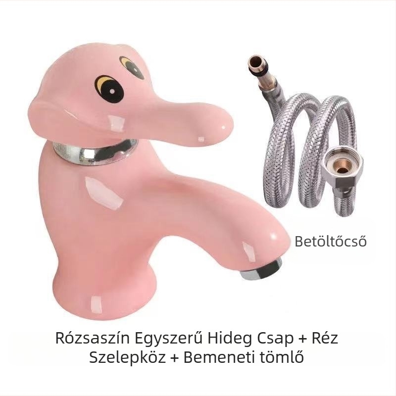 Meleg- és hideg vizet szolgáló mosdócsap, kerámia lemezes szeleppel, egytestű kivitel, kulccsal nyitható, CE tanúsítvány