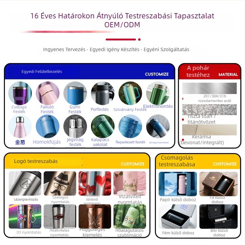 Steno 304 rozsdamentes acélból készült szigetelt vízpalack, fogantyúval, sportos utazáshoz