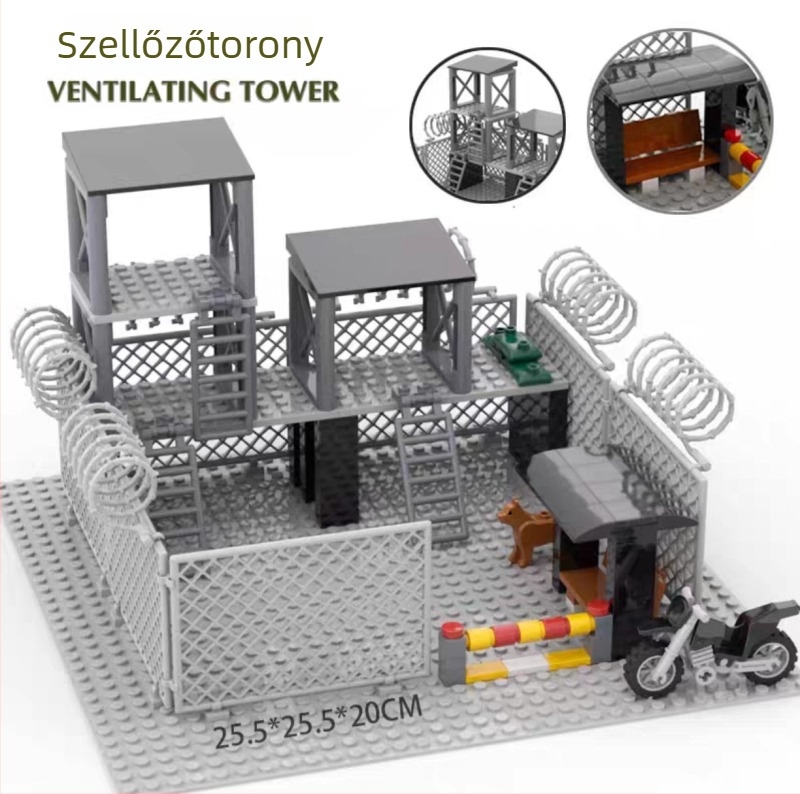 Speciális erők katonai építőjáték készlet, ABS műanyag, 50-100 darab, DIY