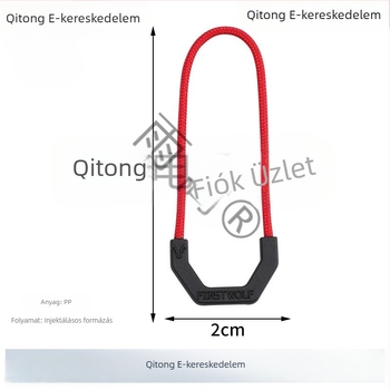 Nylon cipzár húzó lecsatolható pánttal – Öntvényesen készített kiegészítő ruházathoz, kabátokhoz, sátrakhoz és hátizsákokhoz
