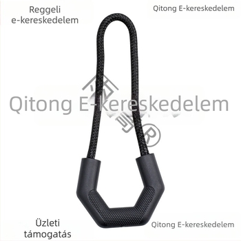Nylon cipzár húzó lecsatolható pánttal – Öntvényesen készített kiegészítő ruházathoz, kabátokhoz, sátrakhoz és hátizsákokhoz