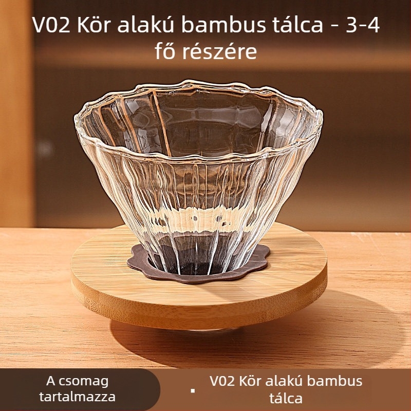 Kézi kávéőrlő készlet otthonra és kültéren – kompakt kézi hajtású készlet, minimalista stílus, teljes készlet