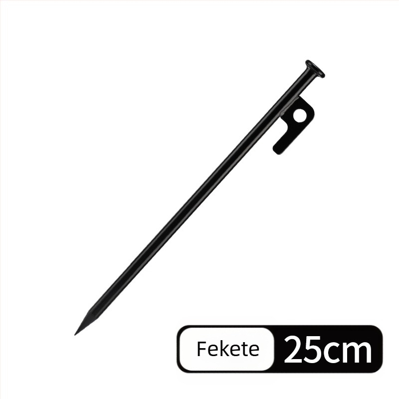Buye Sátor talajszeg – acélból, vastagított, hosszabbított a kempinghez