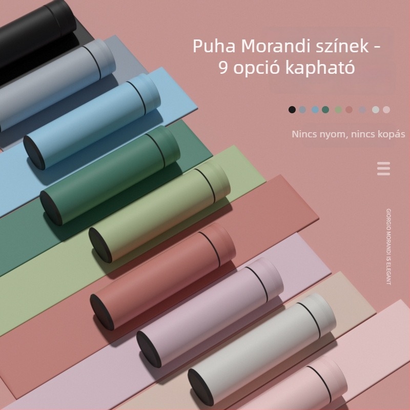 Okos 316-os rozsdamentes acél termosz nőknek, tea-víz szétválasztó funkcióval, elegáns kialakítás