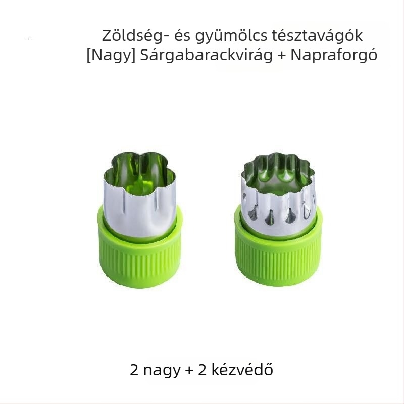 Babáknak készült dumpling és pillangó alakú nudli nyomóforma - fém eszköz, márka Unique