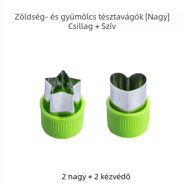 Babáknak készült dumpling és pillangó alakú nudli nyomóforma - fém eszköz, márka Unique