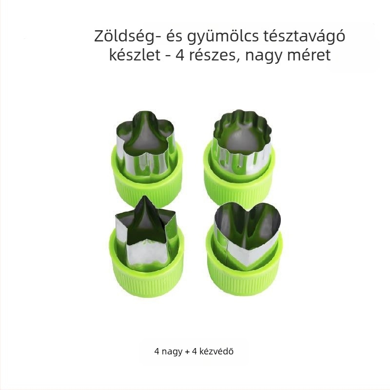 Babáknak készült dumpling és pillangó alakú nudli nyomóforma - fém eszköz, márka Unique