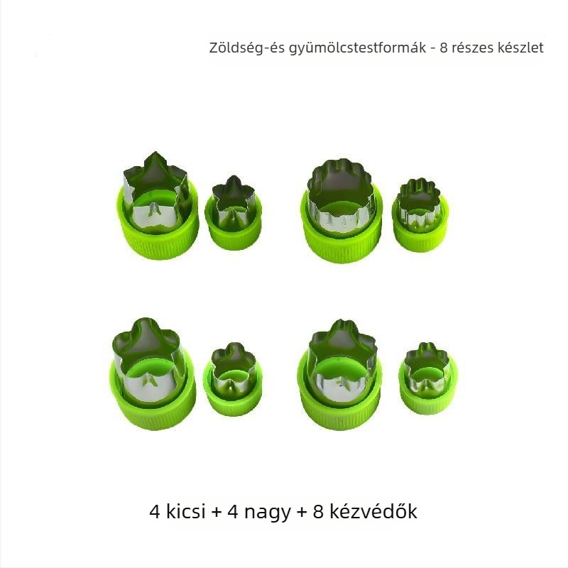 Babáknak készült dumpling és pillangó alakú nudli nyomóforma - fém eszköz, márka Unique