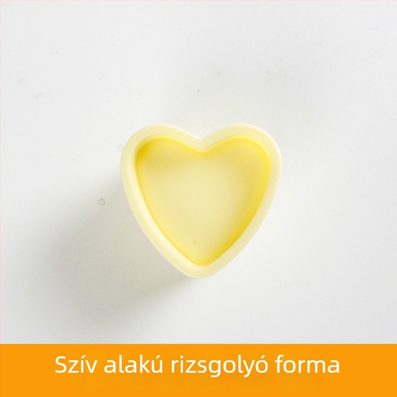 Háromszög alakú rizsgolyó forma, élelmiszerbiztonságos, babák és gyerekek számára, otthoni használatra, sushi készítő eszköz