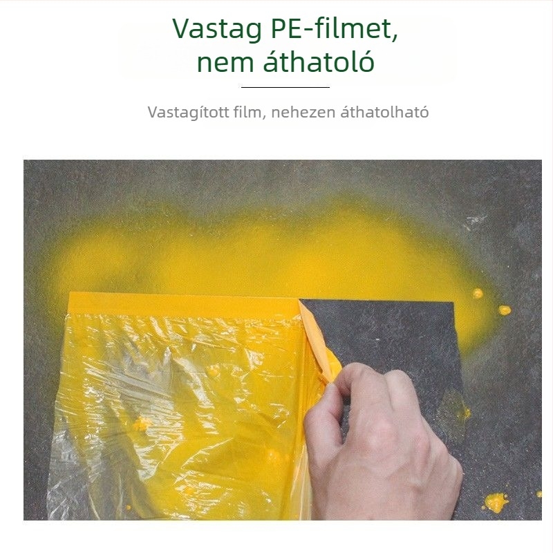 Átlátszó PE anyagú bútordvédőhuzat, testreszabható, egyszerű stílus, hálószobai használatra