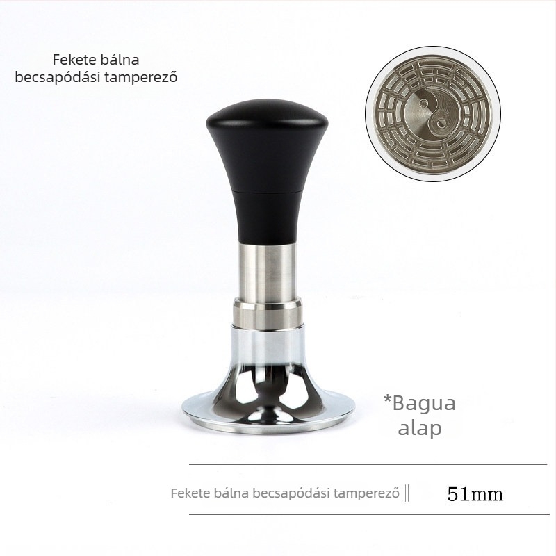 Eszpresszó tömítő eszköz otthoni használatra, 304 rozsdamentes acélból, egyszerű stílus, modell DXP752721696540, buborékos csomagolás