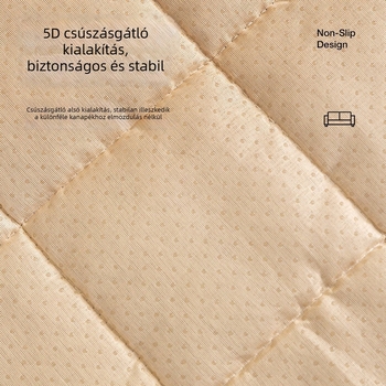 Vastag plüss kanapé párna téli használatra, modern minimalista stílus, csúszásmentes, egyenes szélű kanapéhuzat moduláris kanapóhoz