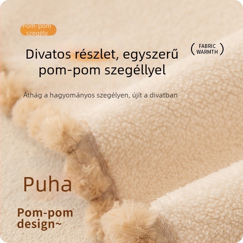 Kanapé törölköző alpaka gyapjából, egységes minta, univerzális illeszkedés, testreszabható