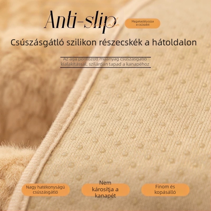 Millet Mink plüss kanapé párna – vastag, meleg és modern minimál stílus