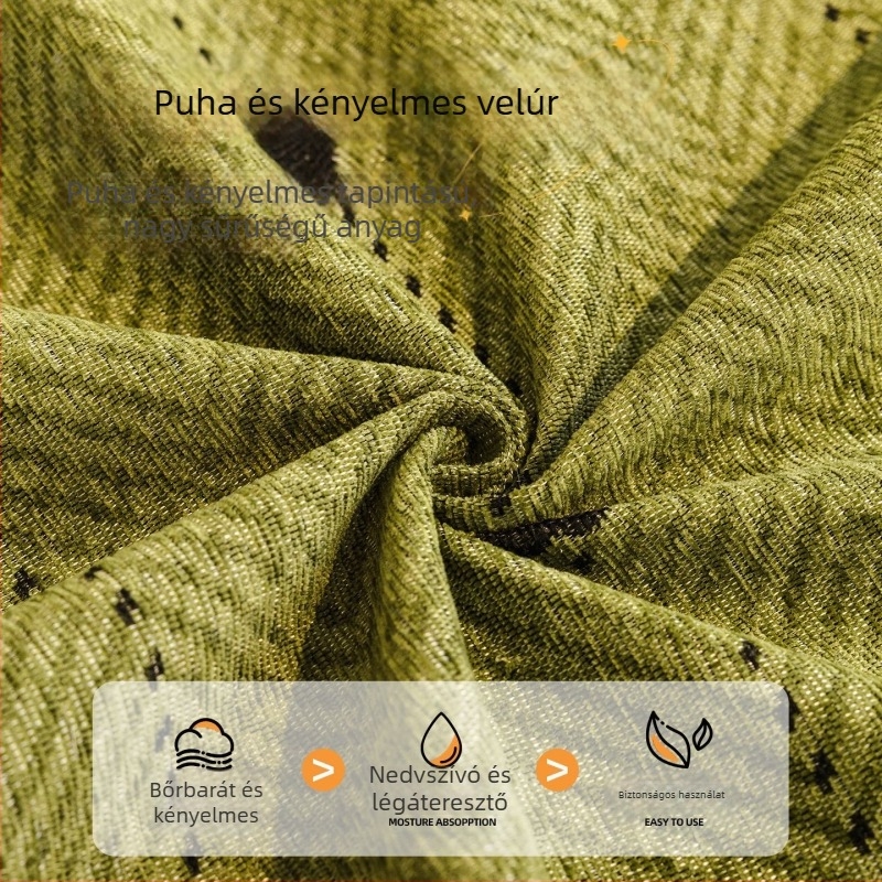 Minimalista stílus, Chenille anyagú, rendkívül formájú kanapé párna, macskakarmolás elleni védelem, teljes lefedettségű, csúszásmentes kanapévédő huzat, minden évszakra