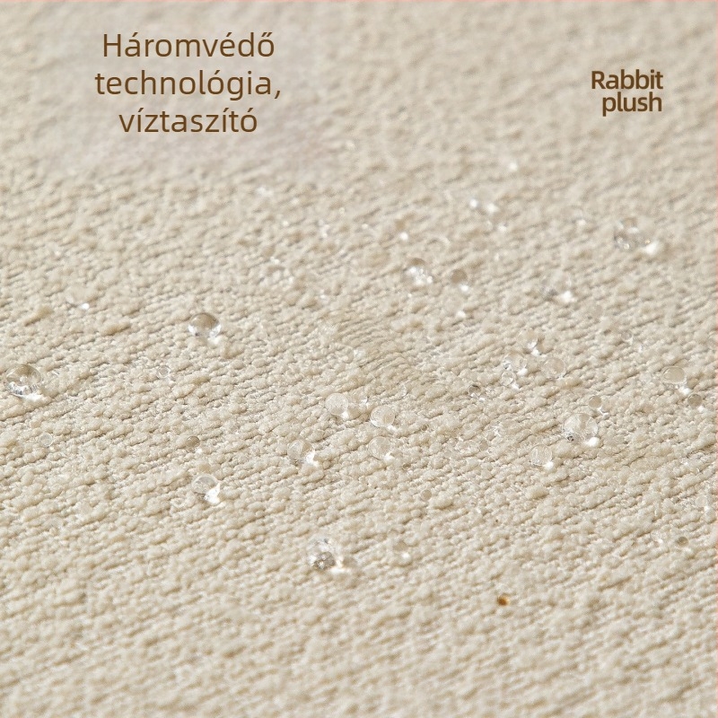 Kanapéhuzat - vízálló Teddy Fleece, univerzális illeszkedés, minimalista stílus, egyszínű minta