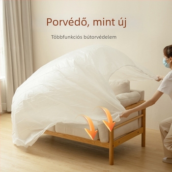 Porvédő huzat bútorokhoz és ágyhoz – lélegző nemszövött anyag, teljes borítás, egyszer használatos védőfilm, testreszabott feldolgozás, japán stílus