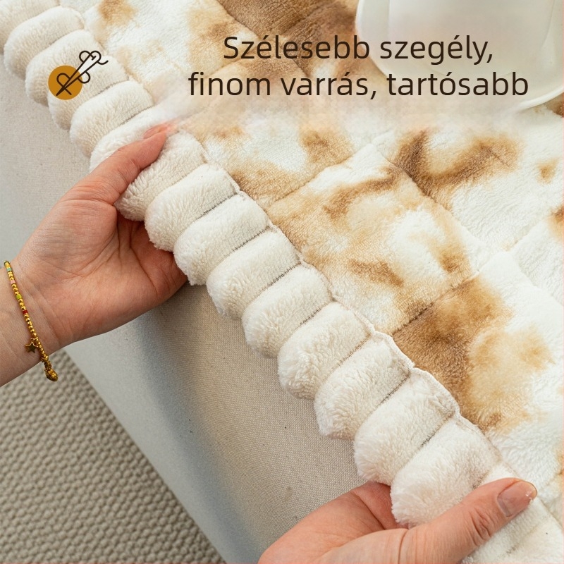 Nyúl-velúr kanapé párna, francia stílus, kombinált kanapékhoz, párnahuzat dizájn