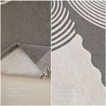 Chenille kanapévédő, minimalist stílusú nordikus dizájn, csíkos mintázat, általános kanapéhoz, egész éves, macskakarcolás elleni védelem